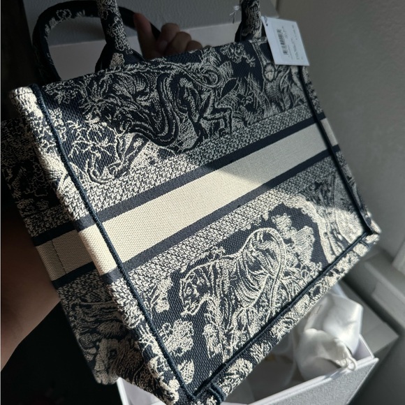 Small Dior Book Tote (Free Bag Insert) - Picture 7 of 17